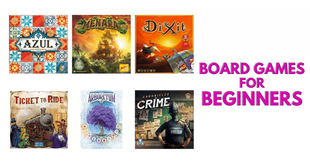 Best Board Games for Beginners - Couples, Small Groups or Families