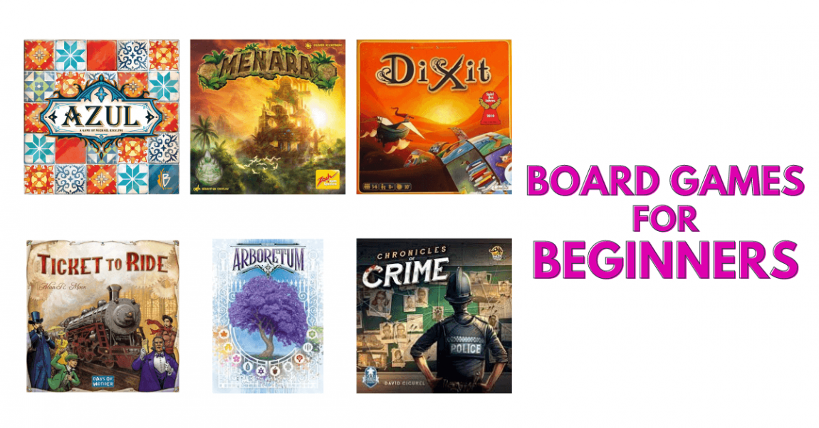 Board Games for Beginners banner