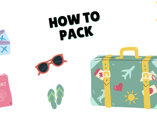 How to pack for summer vacation banner