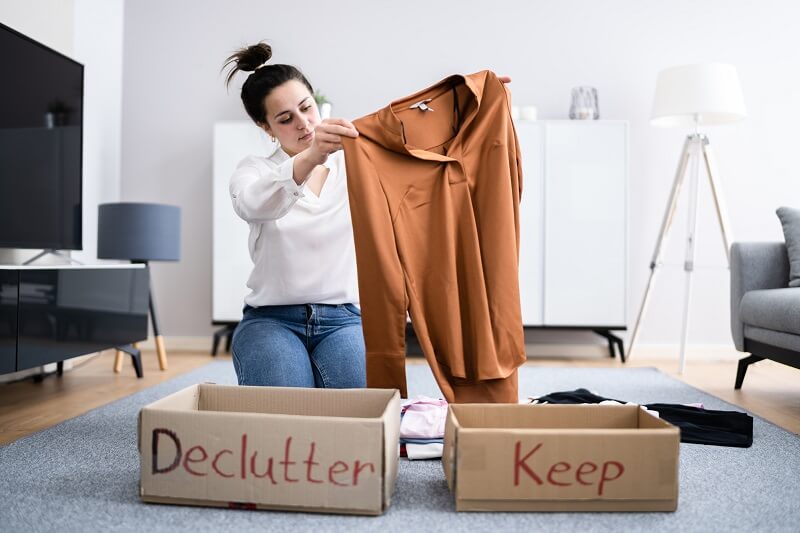 how to declutter and sell stuff