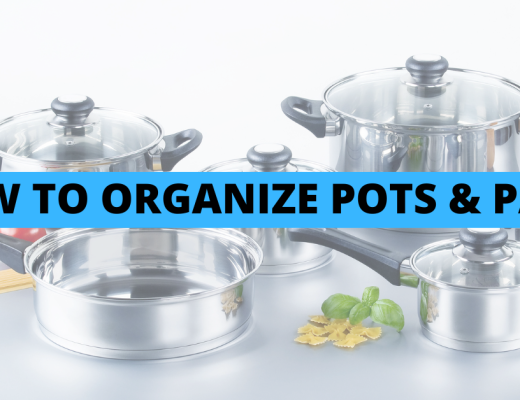 How to organize pots & pans